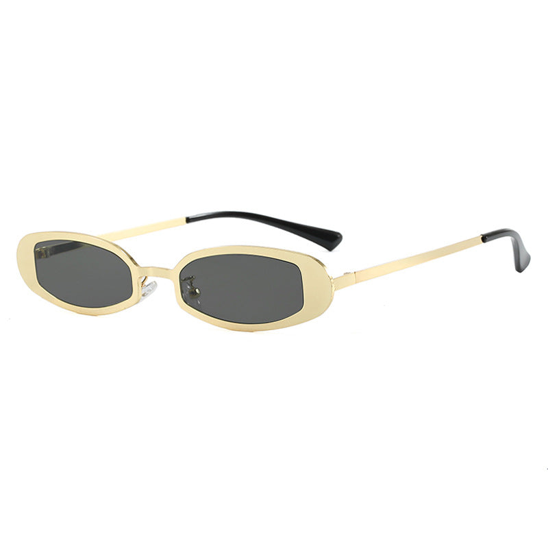 Damen modische optische Brille mit elegantem Metallrahmen und feinen Akzenten Karnz