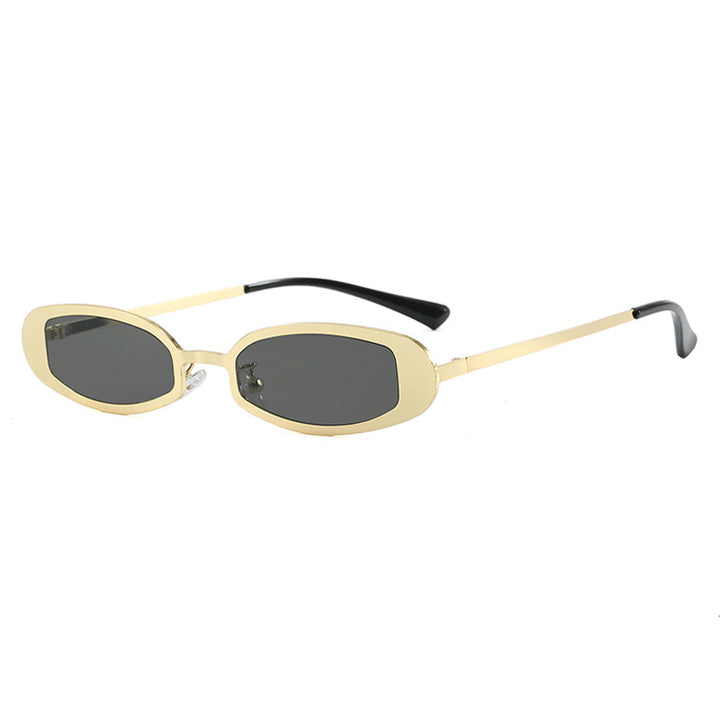 Damen modische optische Brille mit elegantem Metallrahmen und feinen Akzenten Karnz