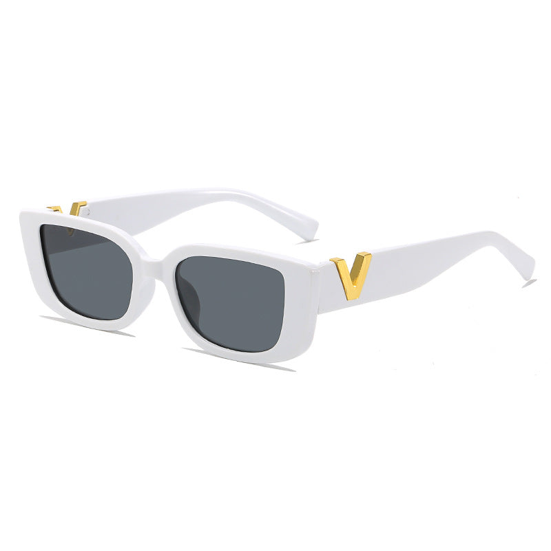 Stylische Quadratische Rahmen Sonnenbrille Karnz