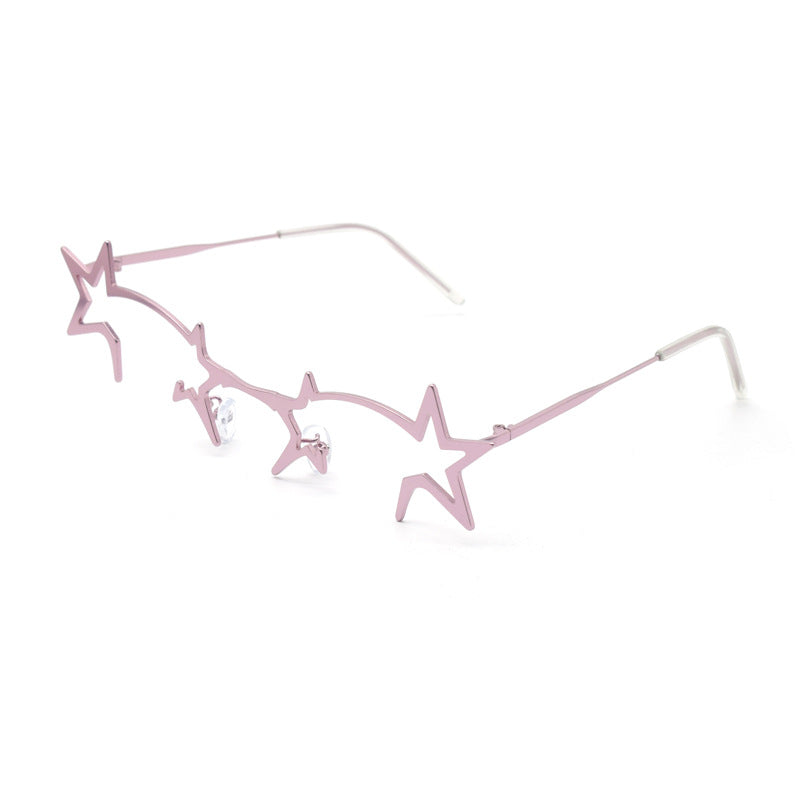 Künstlerische sternförmige Brille Karnz