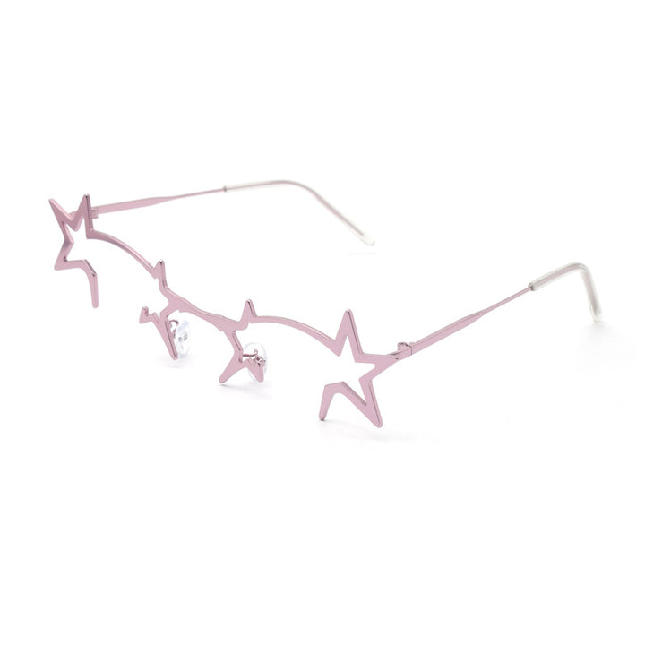 Künstlerische sternförmige Brille Karnz