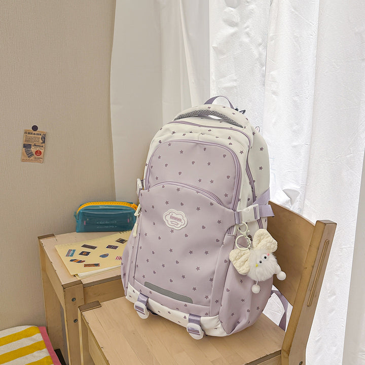Stern-verzierte ergonomische Rucksack Karnz