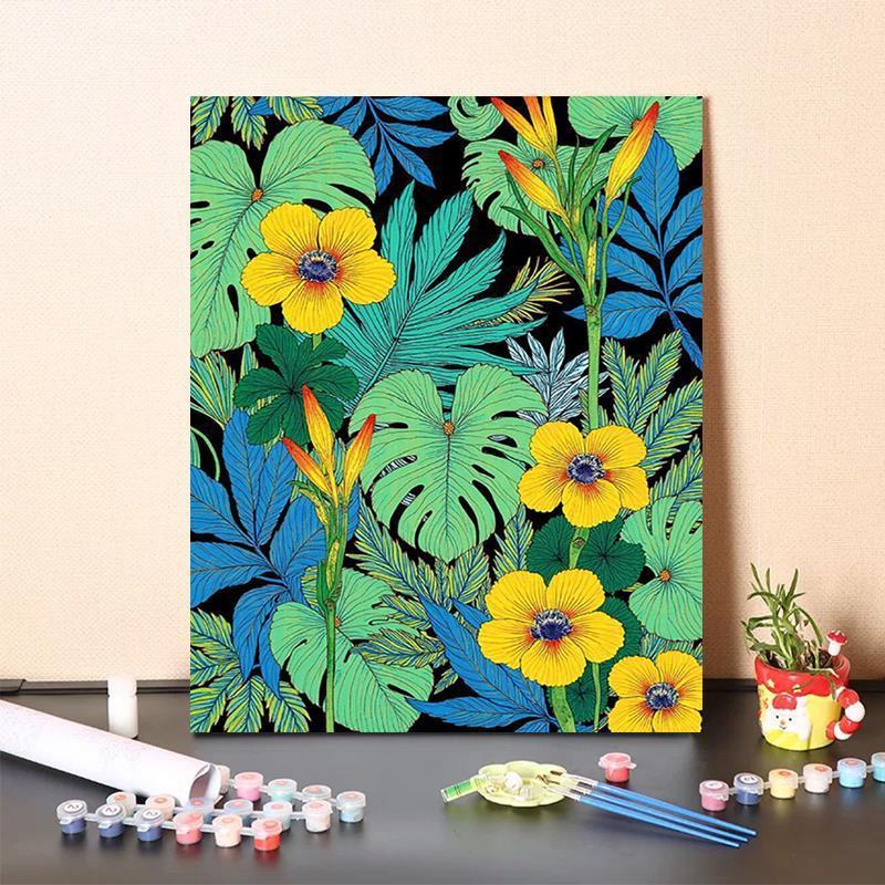 Tropisches Botanisches Malset Karnz