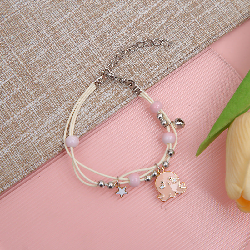 Elegante Einhorn Charm Armband Karnz