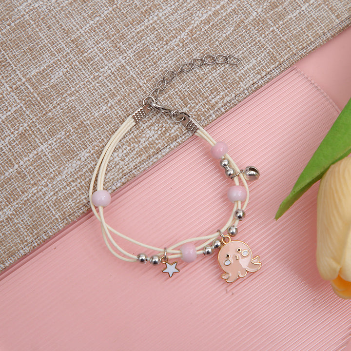 Elegante Einhorn Charm Armband Karnz