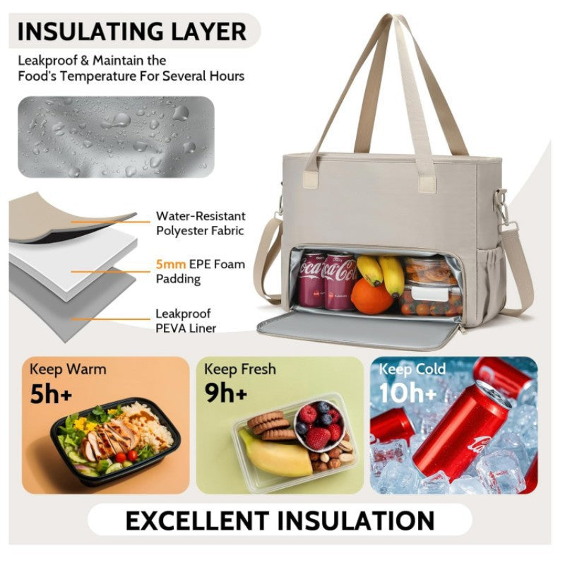 Isolierende Kühltasche mit Fächern Karnz