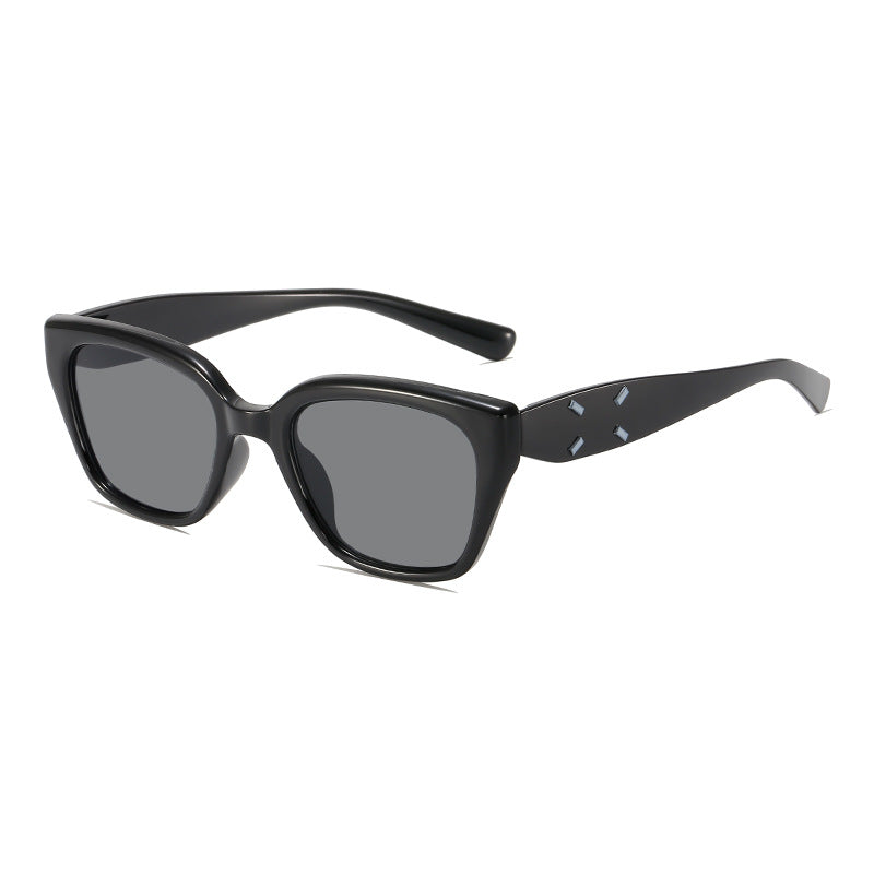 Chic Übergroße Quadratische Sonnenbrille Karnz