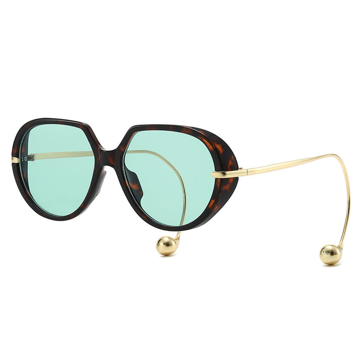 Hochwertige Fashion Shield Sonnenbrille Karnz