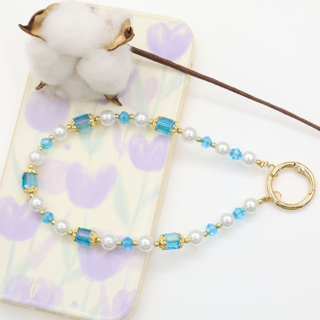 Elegante Perlen-Handykette Karnz