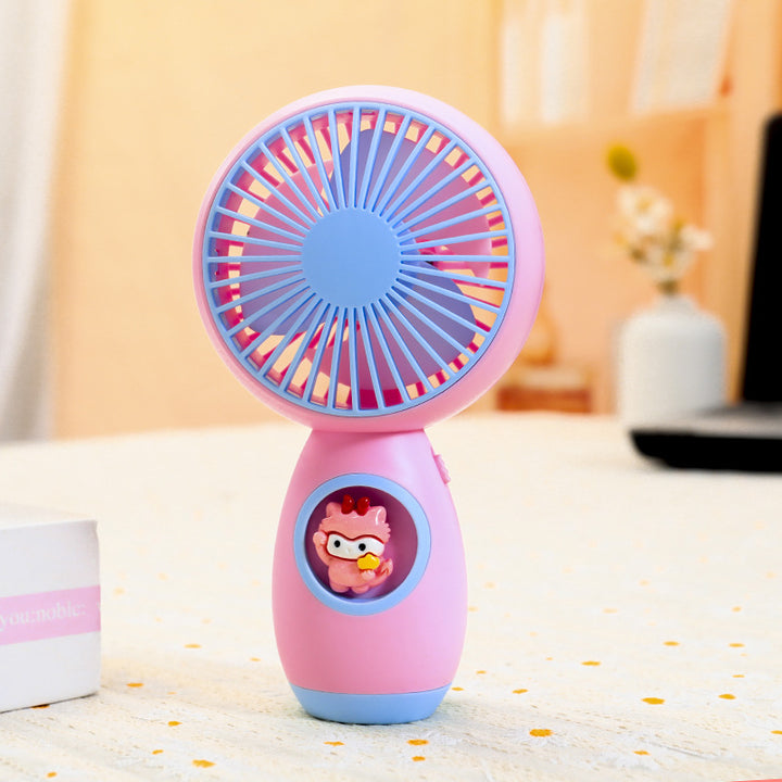 Damen tragbarer Handventilator mit süßem Tierdesign Karnz