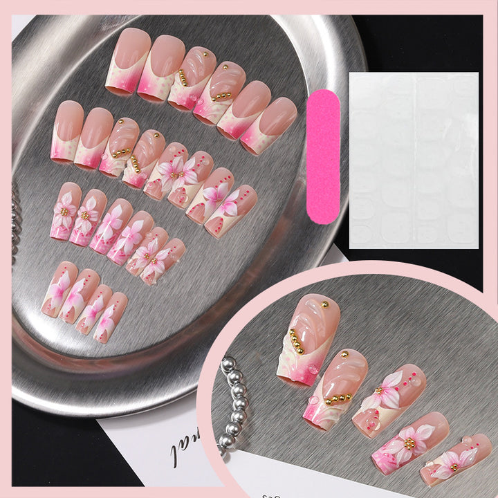 Floral Art Press-On Nagelspitzen Karnz