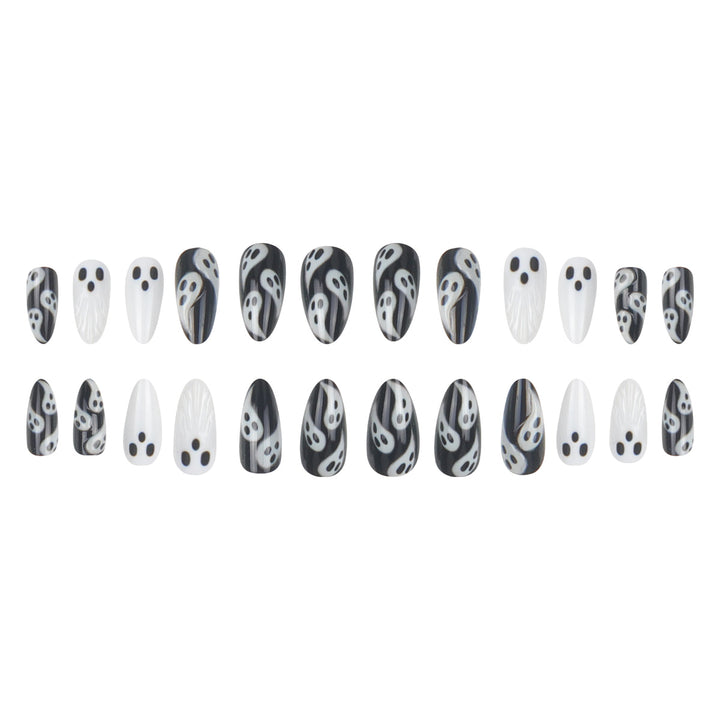 Künstlerische Geister-Themen-Nagelkunst Karnz