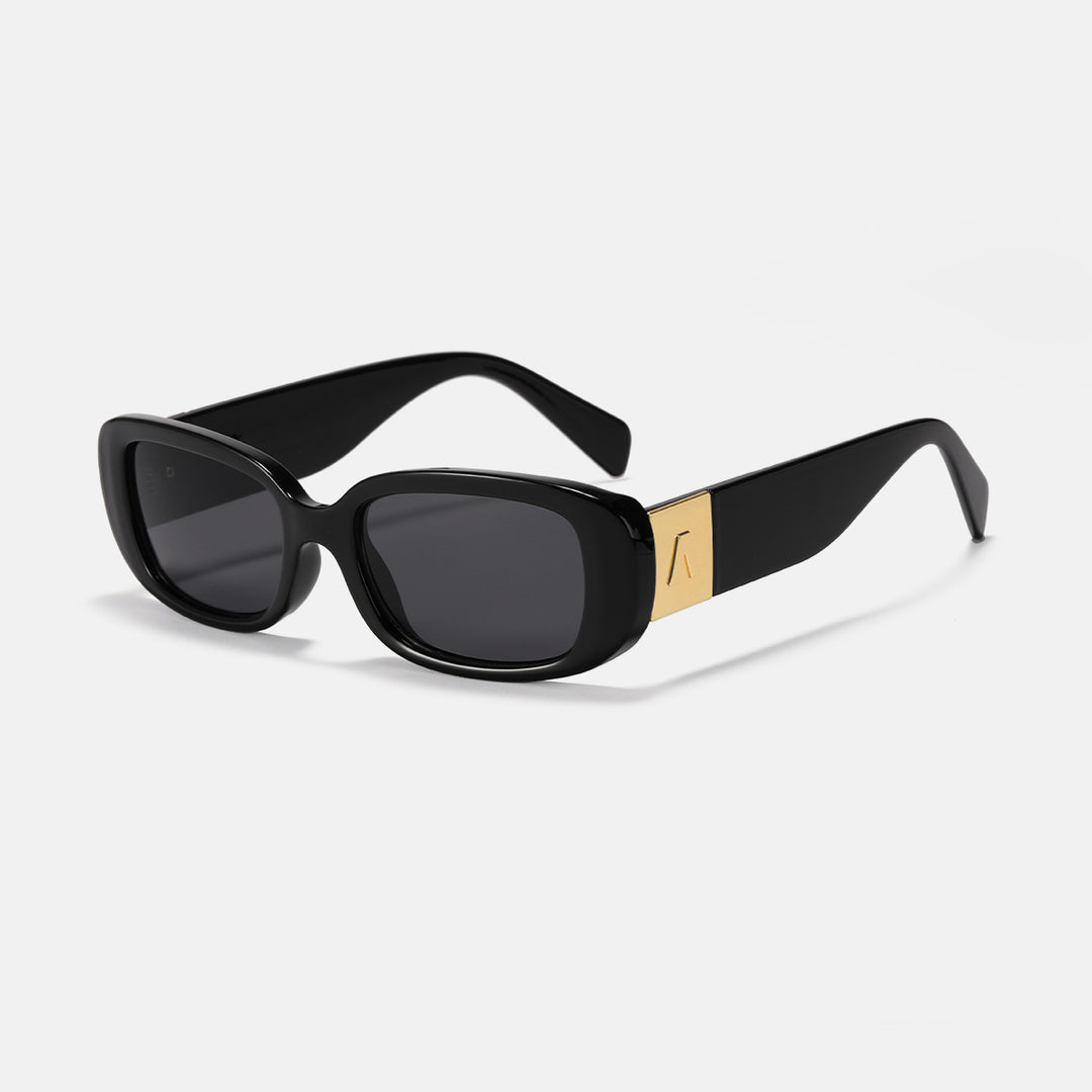 Damen stilvolle quadratische Sonnenbrille mit modernem Kunststoffrahmen Karnz
