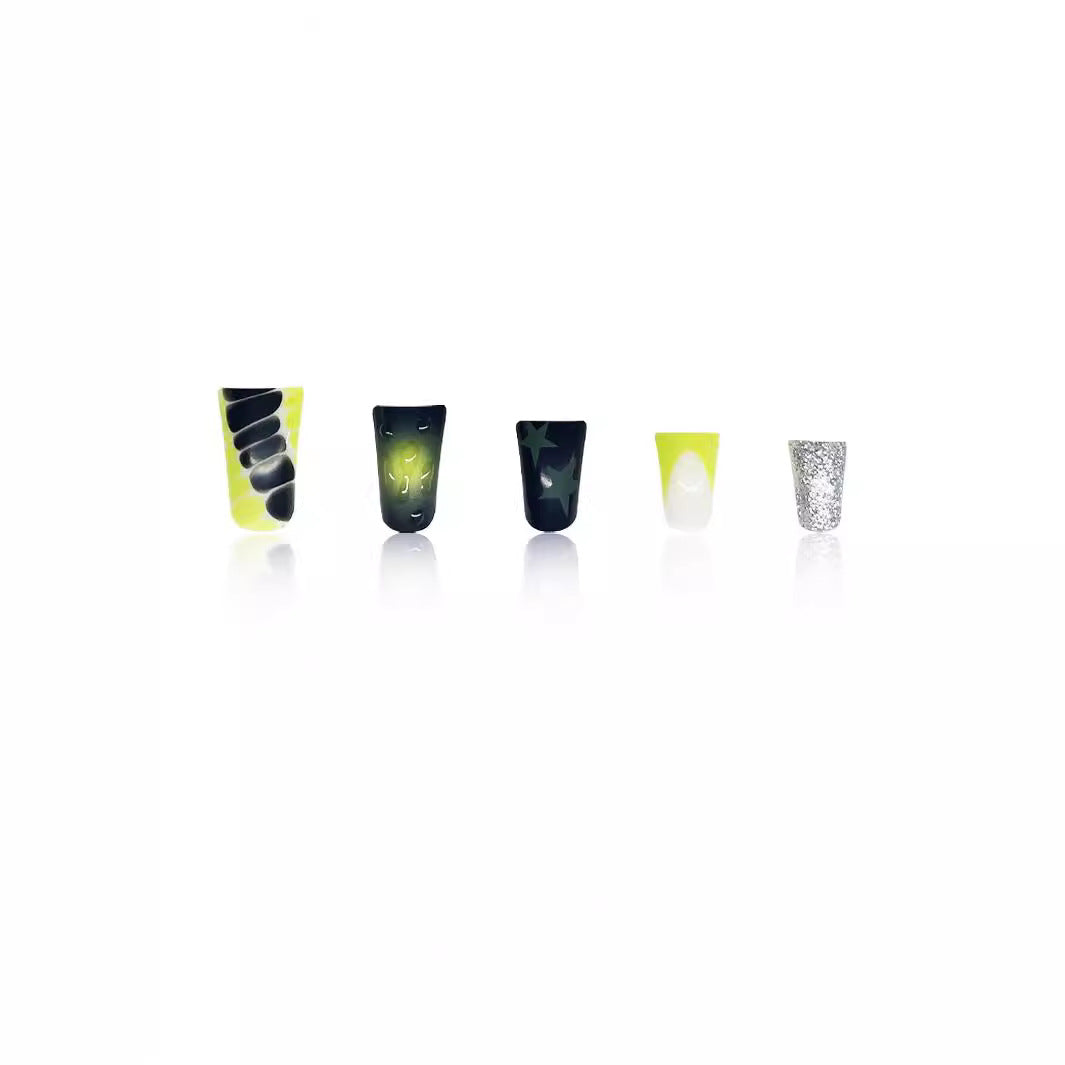 Statement Gel Nail Art Extensions Karnz