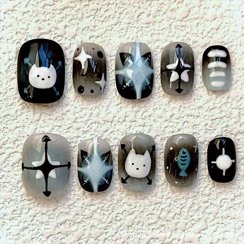 Verspieltes Künstlerisches Nagelkunst Design Set Karnz