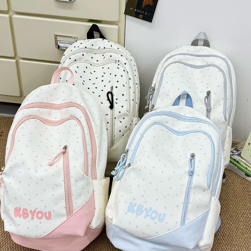 Lässiger leichter Mehrfach-Taschen-Rucksack Karnz