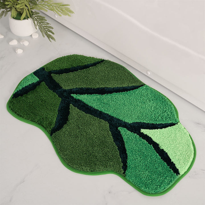 Stylische Badematte