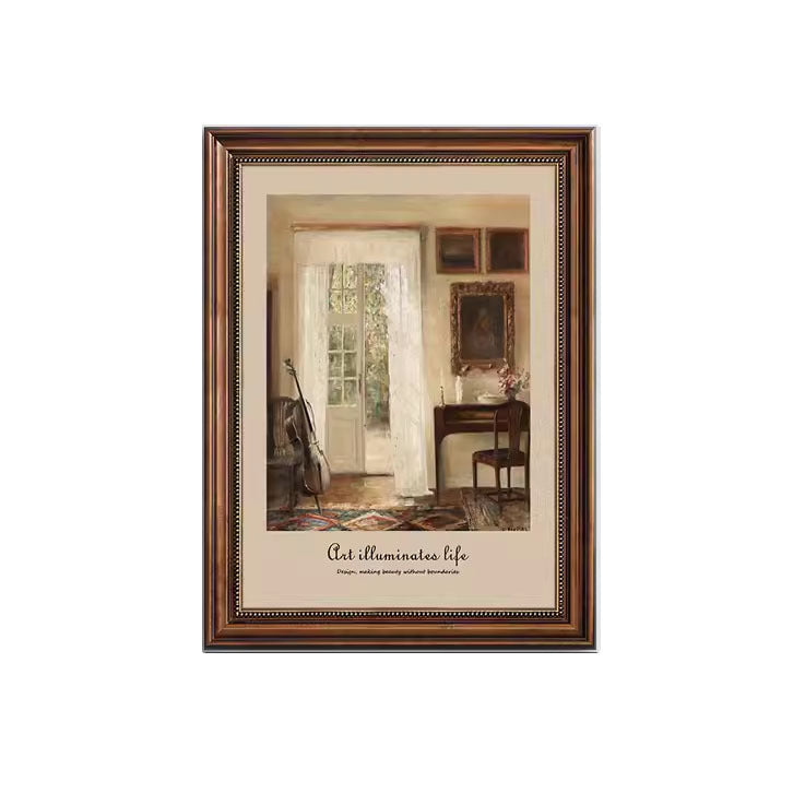 Vintage inspirierte dekorative Wanddisplay