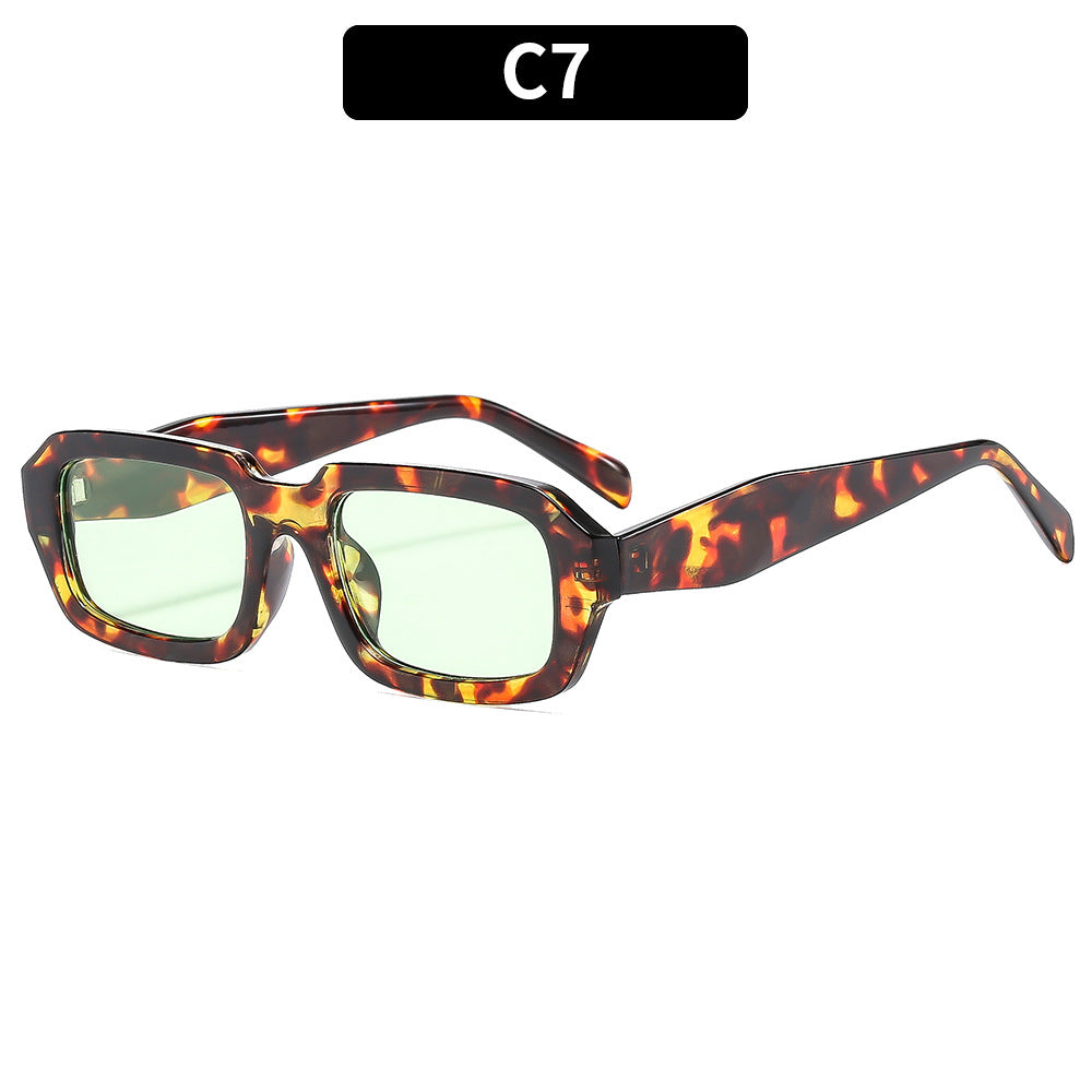 Modische Winkelsonnenbrille