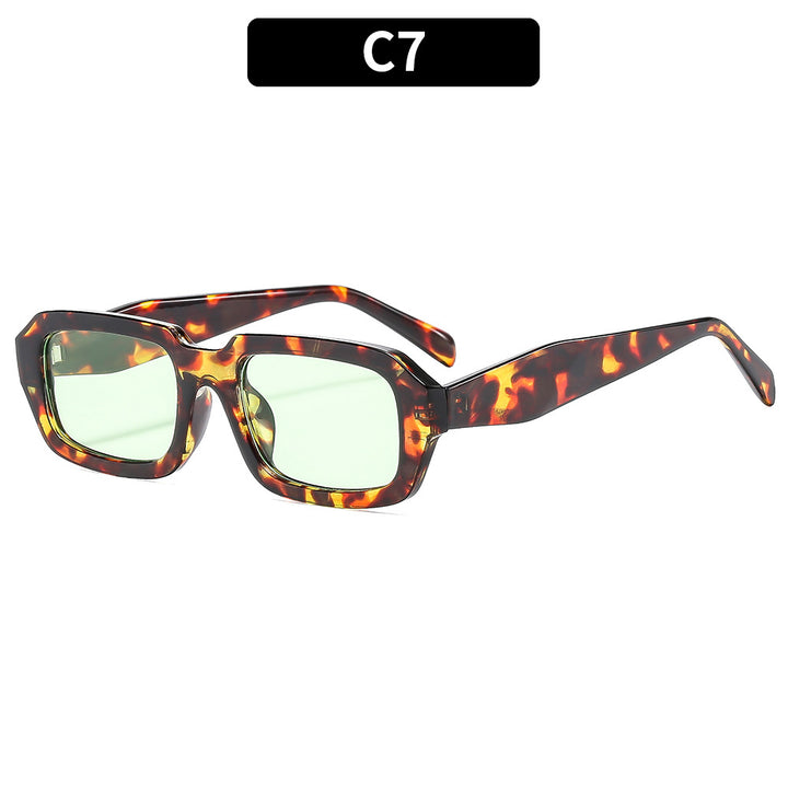 Modische Winkelsonnenbrille