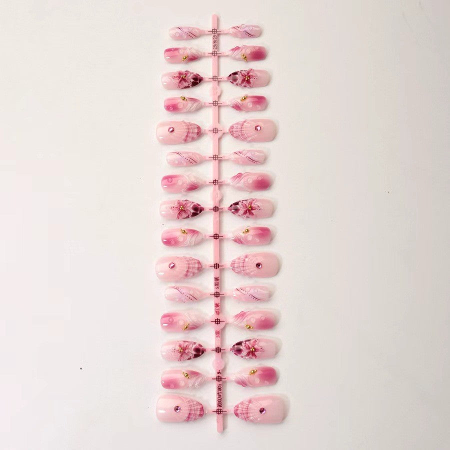 Künstlerisches Stiletto-Nail-Design Karnz