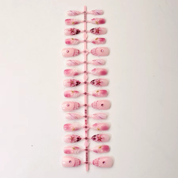 Künstlerisches Stiletto-Nail-Design Karnz