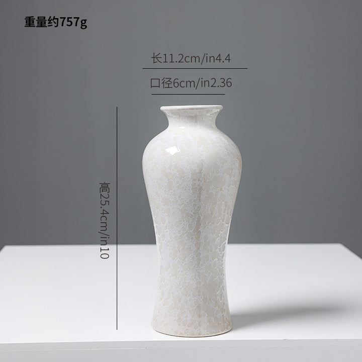 Elegante Textur dekorative Keramikvase