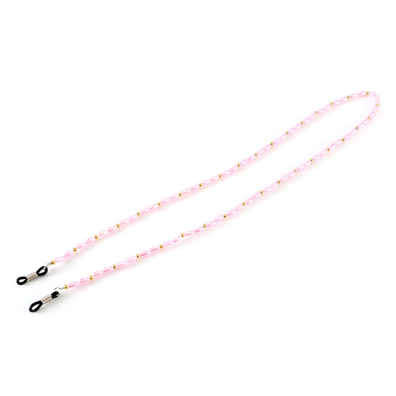 Stylische Perlenbrille Kette Karnz