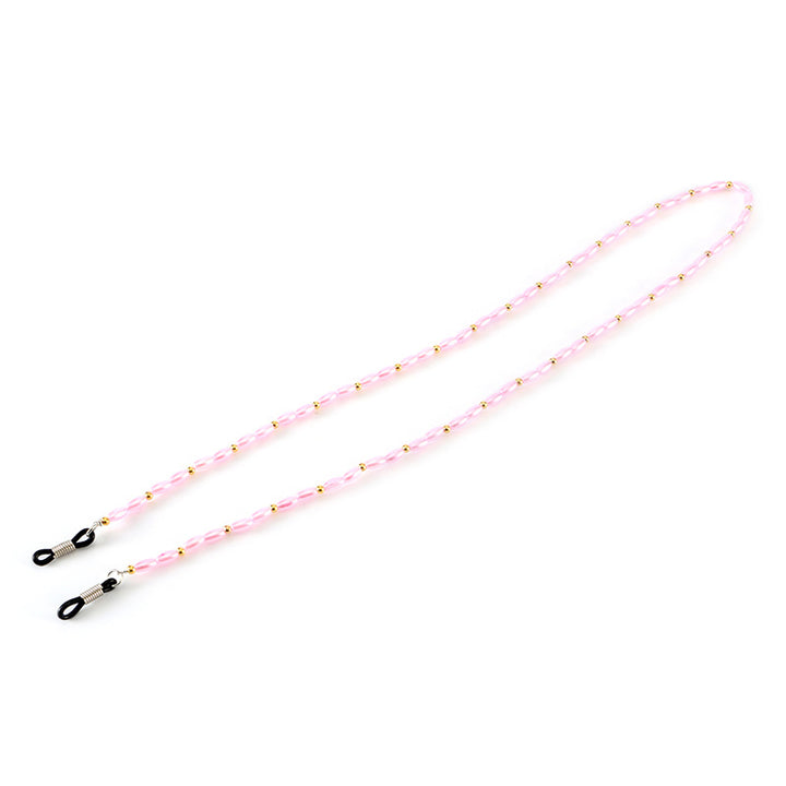 Stylische Perlenbrille Kette Karnz