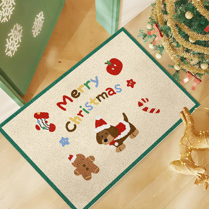Festliches Weihnachts-Thema Bereichsmatte