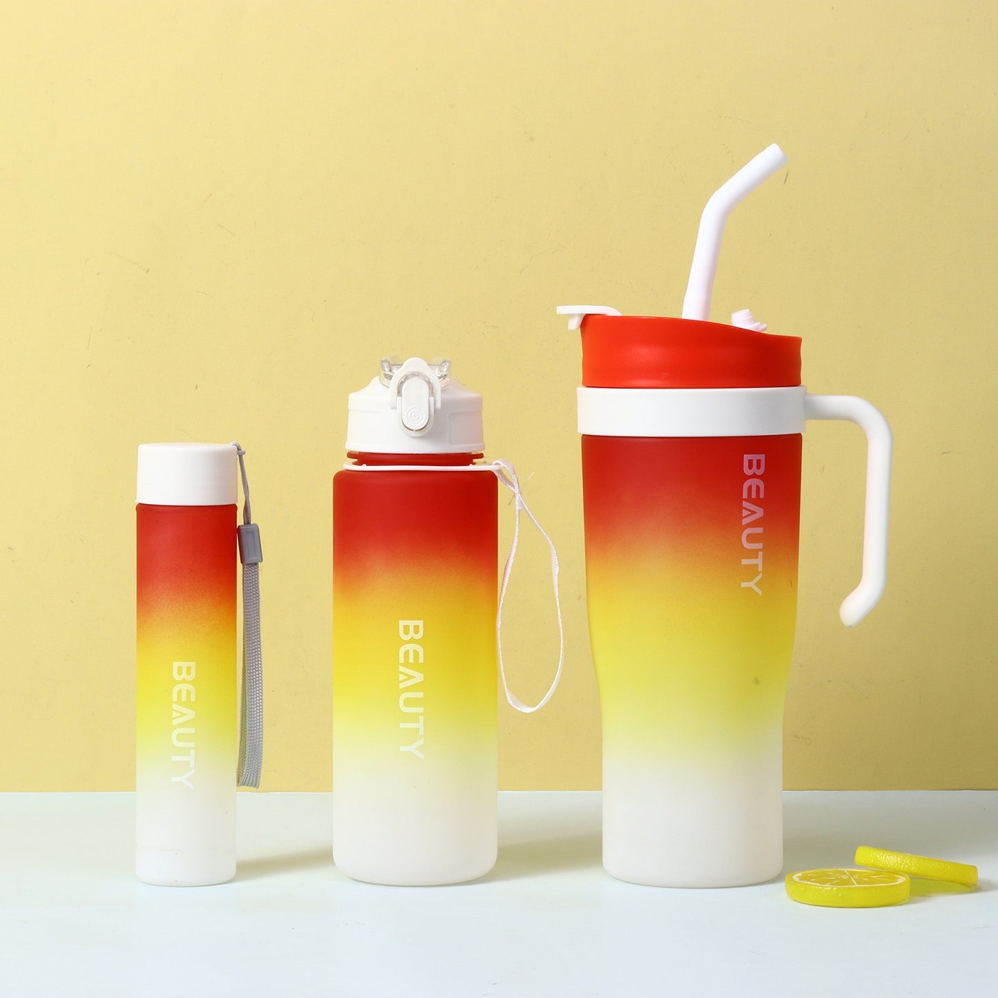 Damen mehrteilige Isolierflasche Set Karnz