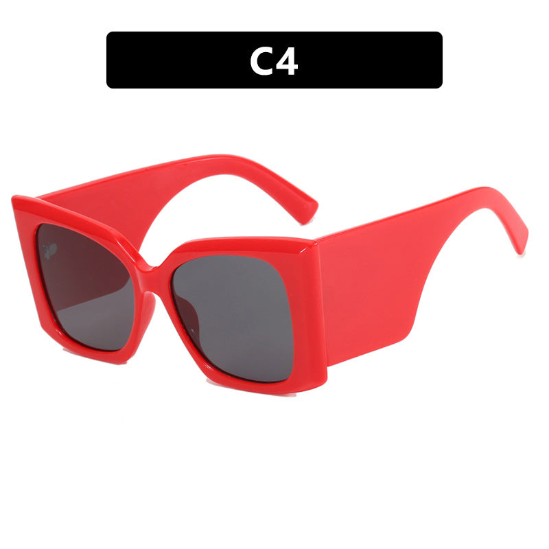 Damen Oversized Sonnenbrille mit modernem Design und UV-Schutz Karnz