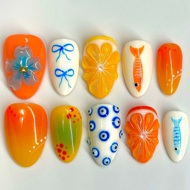 Thematic Artisan Press-On Nail Set Karnz