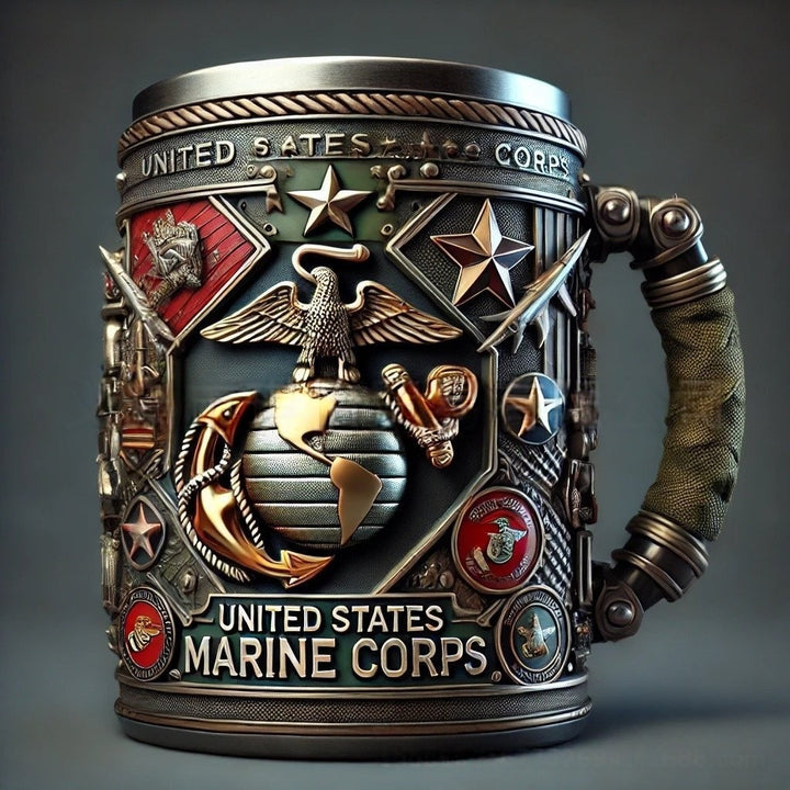 Militär-Themen 3D Becher Karnz