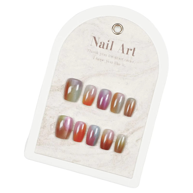 Gradient Shimmer Press-On Nägel Karnz