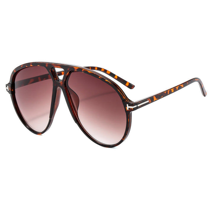 Oversized Fliegerstil Sonnenbrille Karnz