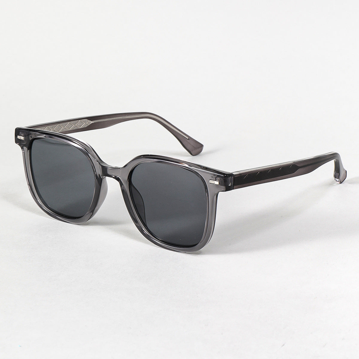 Damen modische Sonnenbrille mit markantem rechteckigen Rahmen und UV-Schutz Karnz