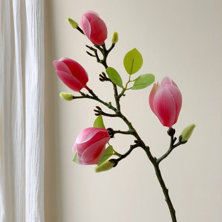 Dekorative Faux-Magnolienzweig