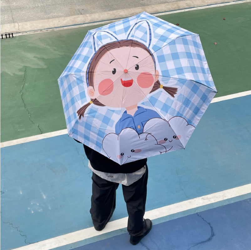 Damen Kinder-Regenschirm Karnz