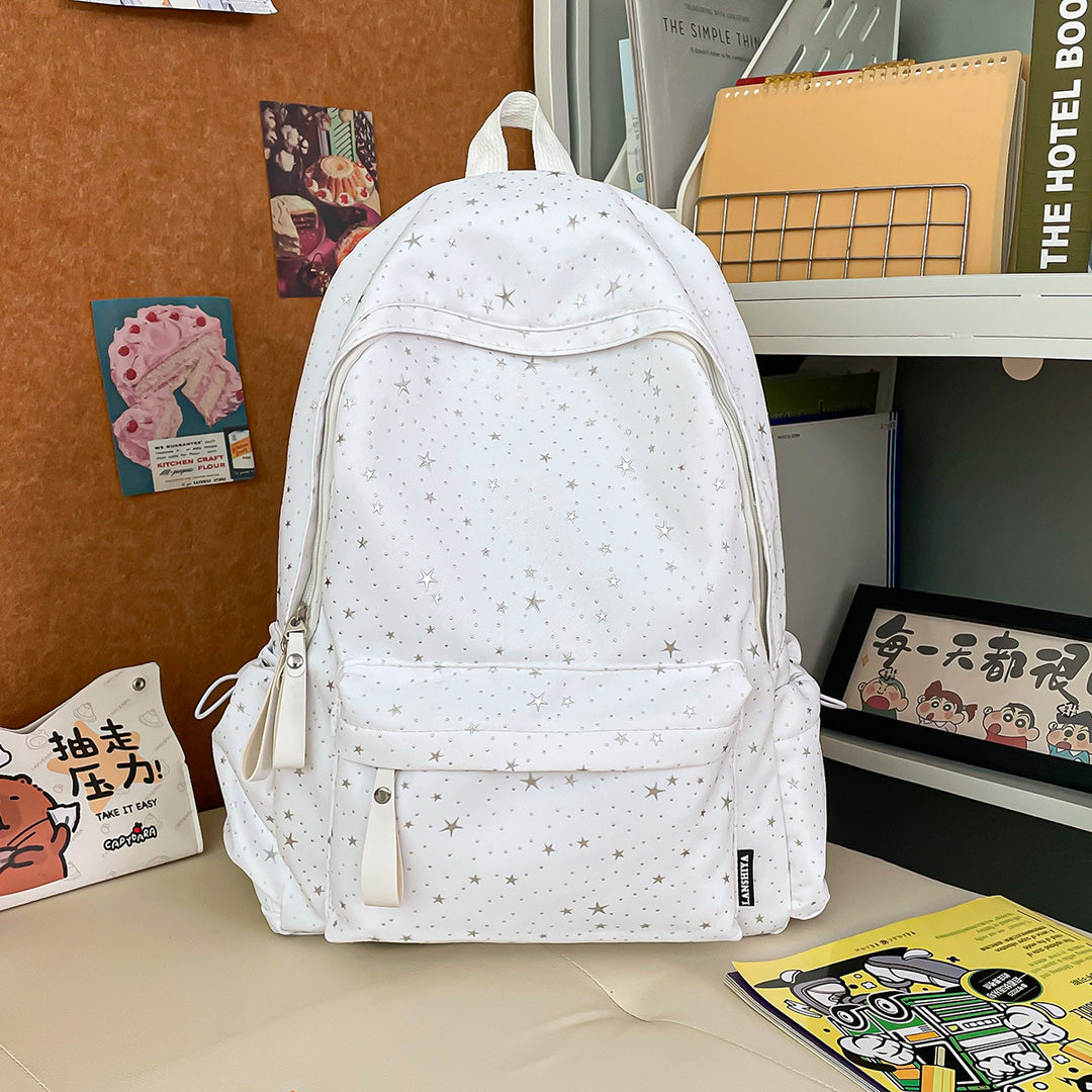 Stylische lässige Rucksack mit Sternmuster