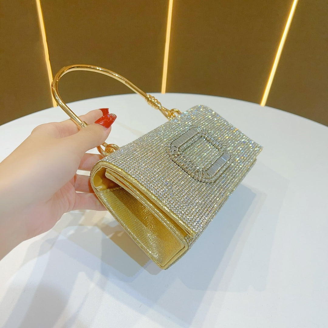 Dekorative Strass Abendtasche