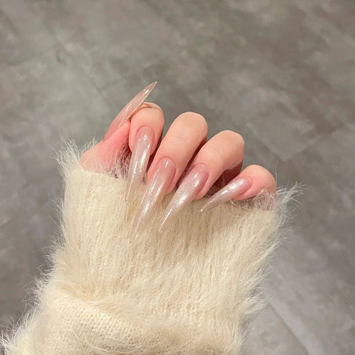 Künstlerische Lange Stiletto-Nagelverzierungen Karnz