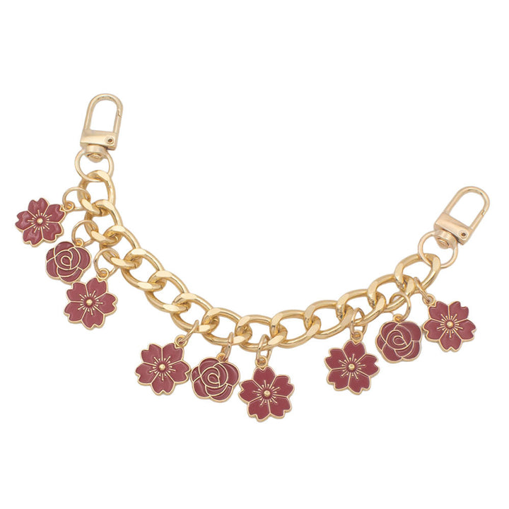 Verspieltes florales Charm-Armband Karnz