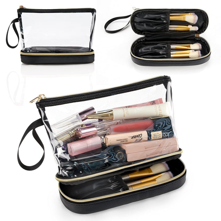 Durchsichtige Kosmetik Organizer-Tasche Karnz