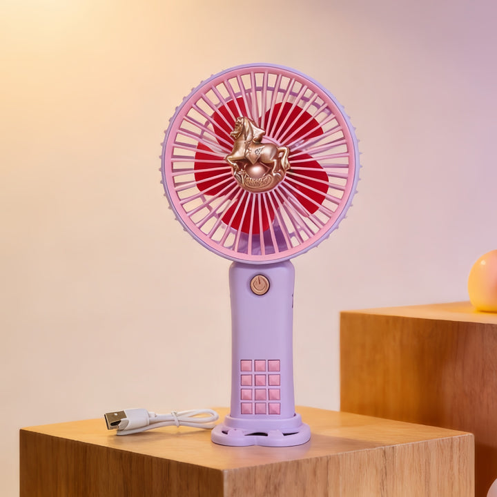 Damen Tragbarer Mini-Ventilator mit attraktivem Kinderdesign Karnz