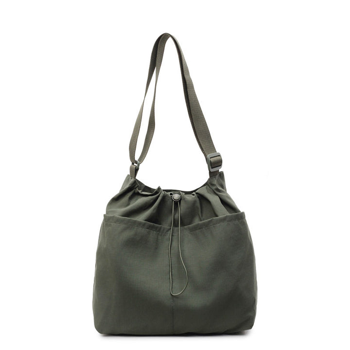 Verstellbare Kordelzug-Schultertasche Karnz