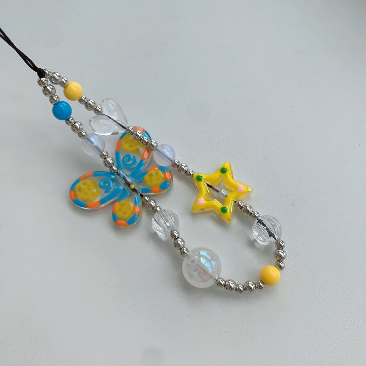 Perlen-Schmetterling- und Sternenaccessoire Karnz