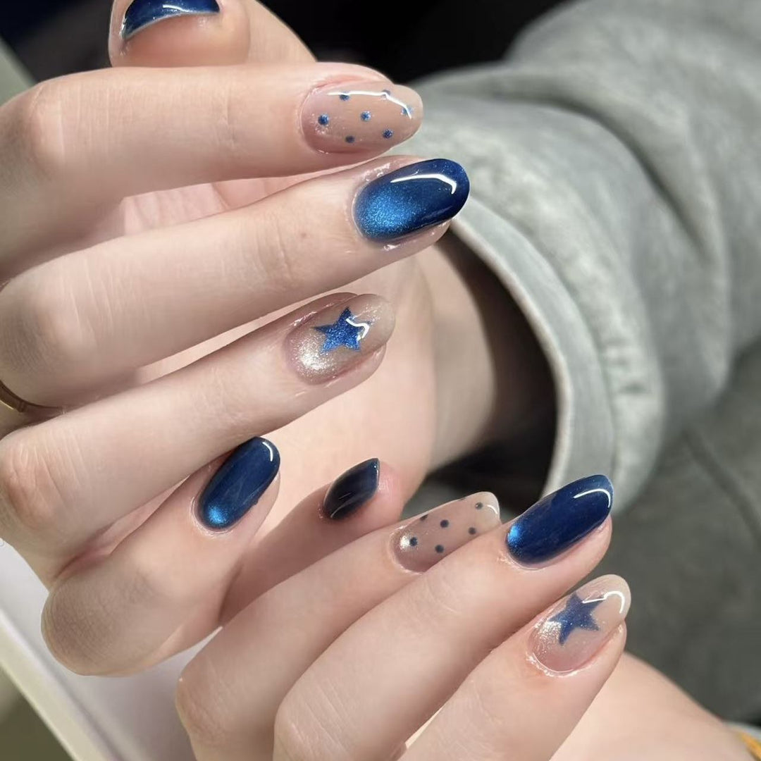 Künstlerisches Ombre Glitter Nagelkunst Set Karnz