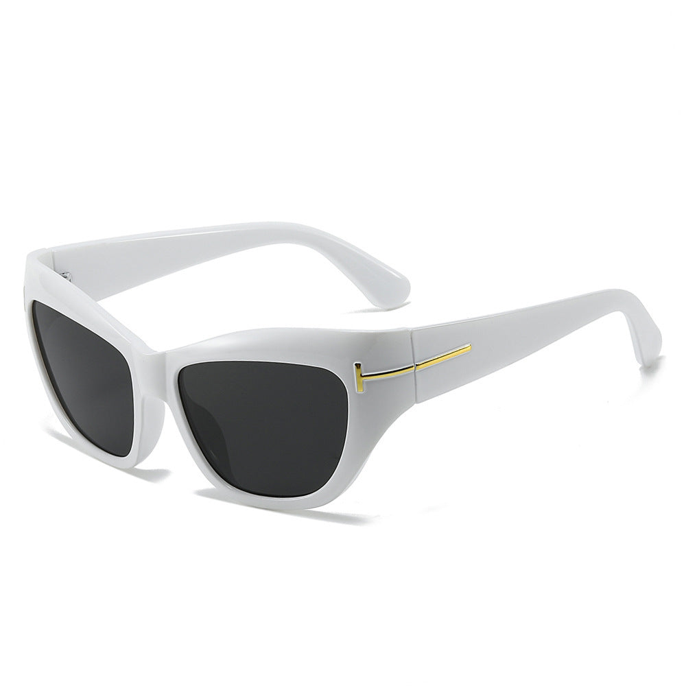 Chic Übergroße Quadratische Sonnenbrille Karnz