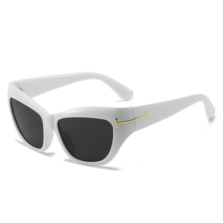 Chic Übergroße Quadratische Sonnenbrille Karnz